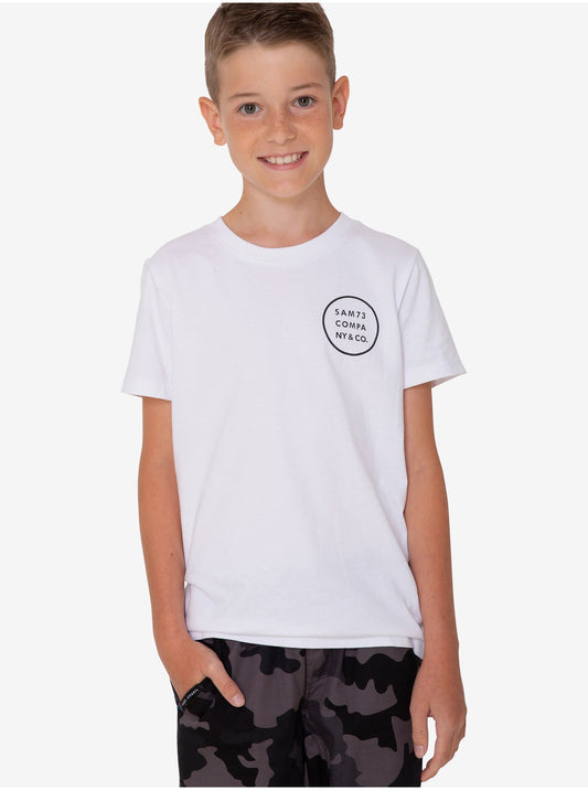 Kids T-shirt, White, Boys