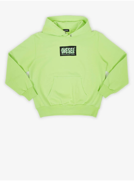 Diesel, Sweatshirt, Green, Girls